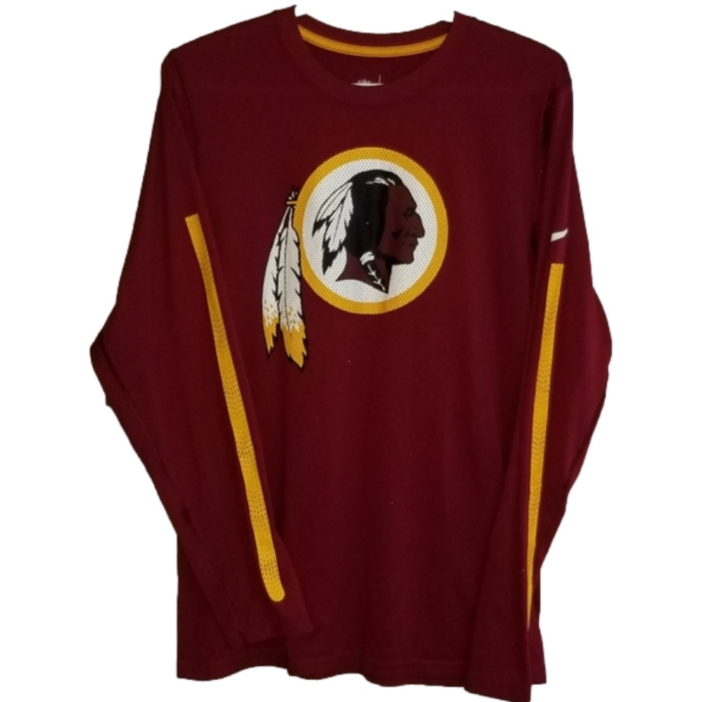 Nike Drifit NFL Team Apparel Washington Commanders Long Sleeve T Size Small